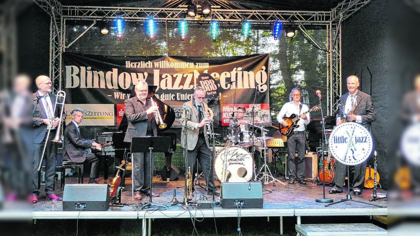 Fünftes Blindow Jazz Meeting trotz Regen Erfolg (Foto: nh)