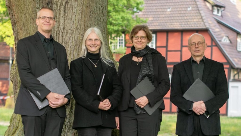 Machen Musik: Die Schola in der Stiftskirchengemeinde. (Foto: Katja Lohmann)