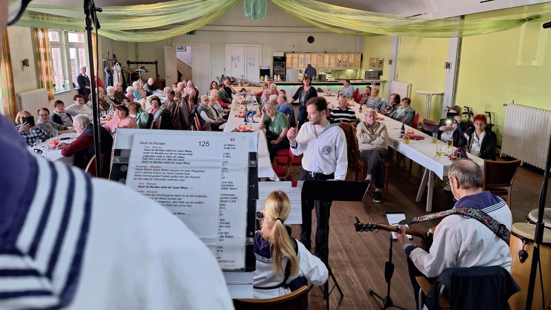 Im Gasthaus Tiel: Der Shanty Chor gibt ein Konzert beim Frühschoppen. (Foto: privat)