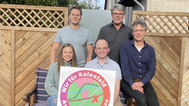 Der neue Vorstand (v.li.): Bianca Siekmann, Clemens Redecker, Tim Rambeaud, Jörg Nohl und Peter Krippner. (Foto: privat)