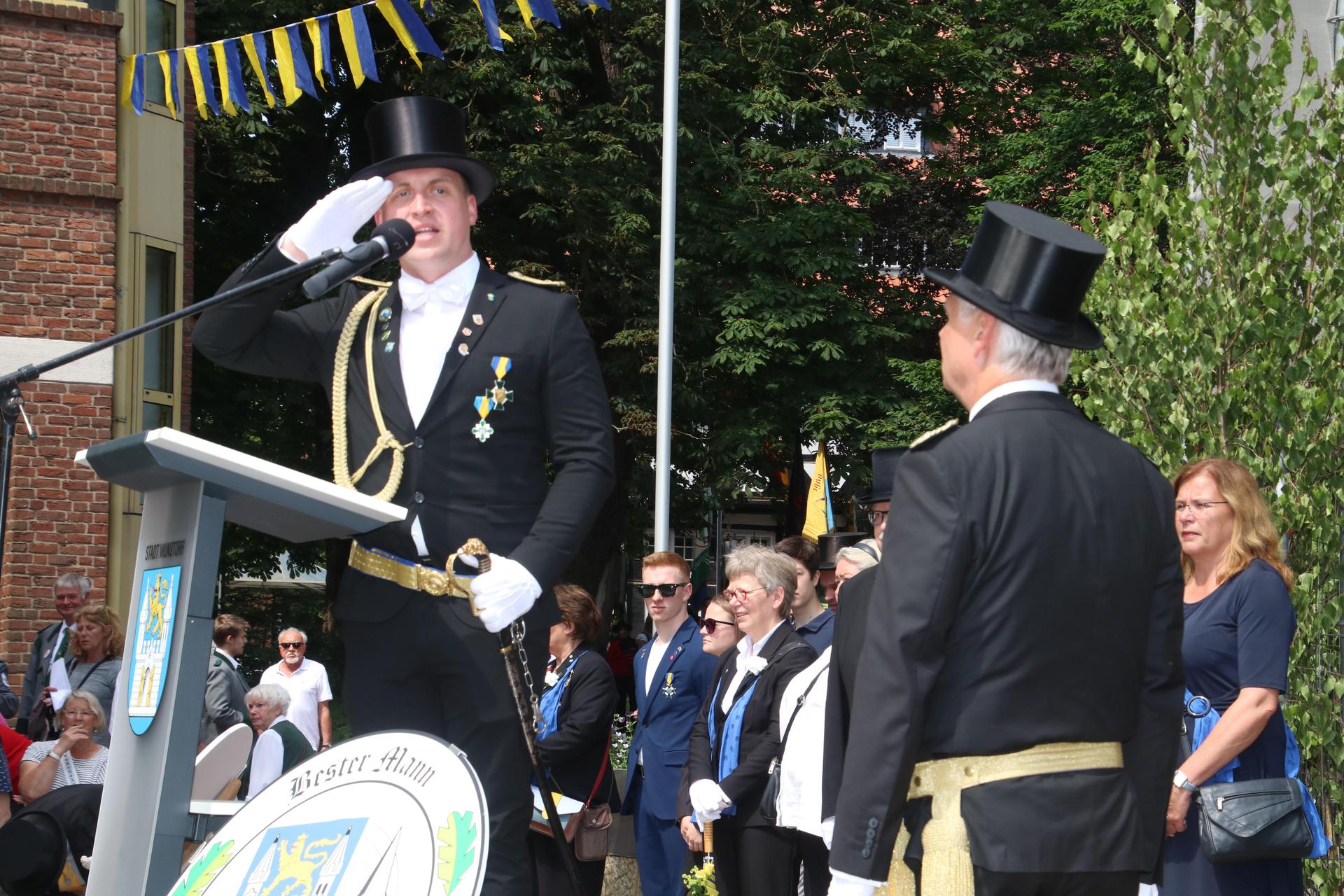 Der Schützenfest-Samstag in Wunstorf. (Foto: gi)