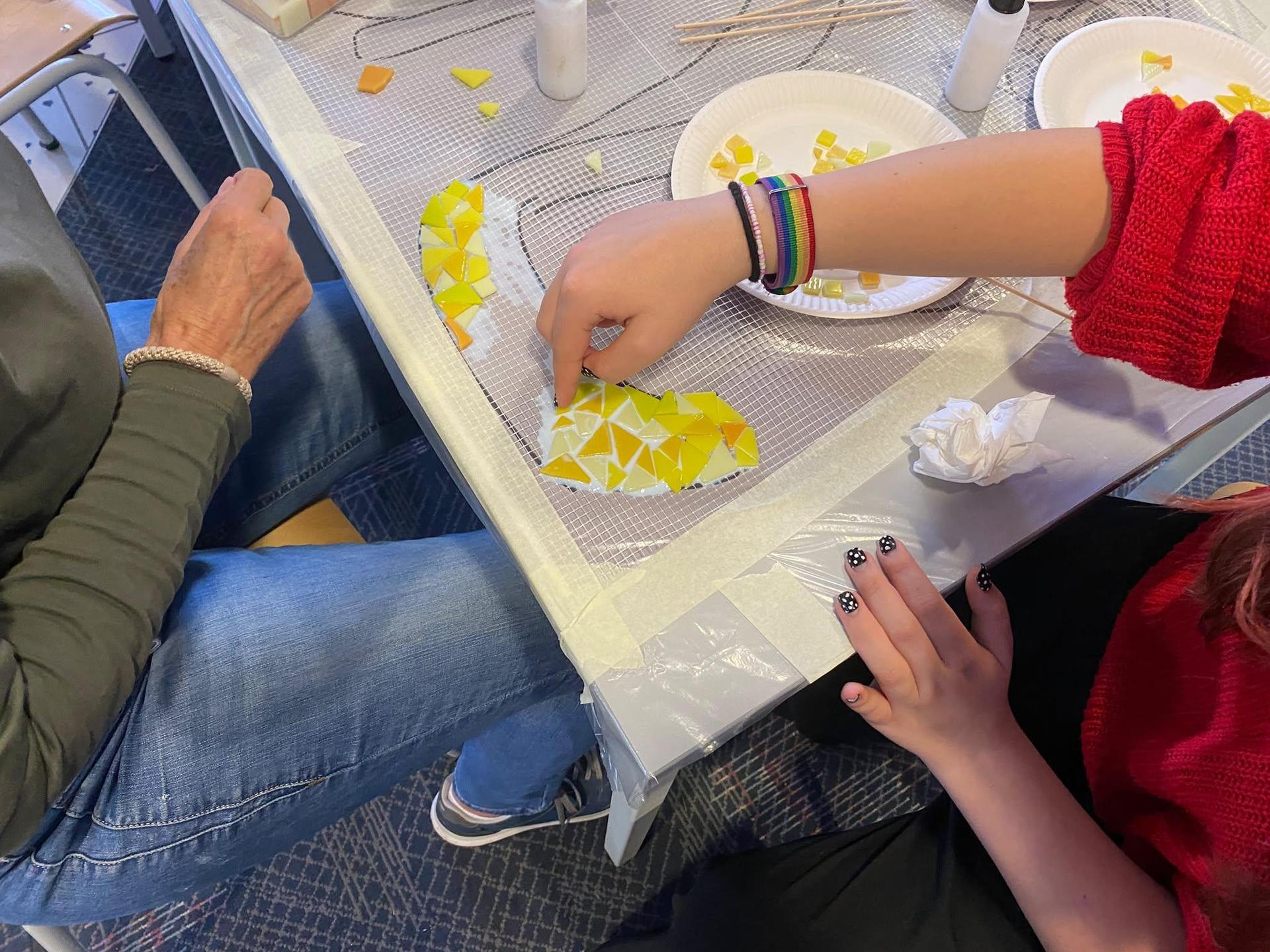 Kunstprojekt Jugendtreff Hagenburg. (Foto: privat)