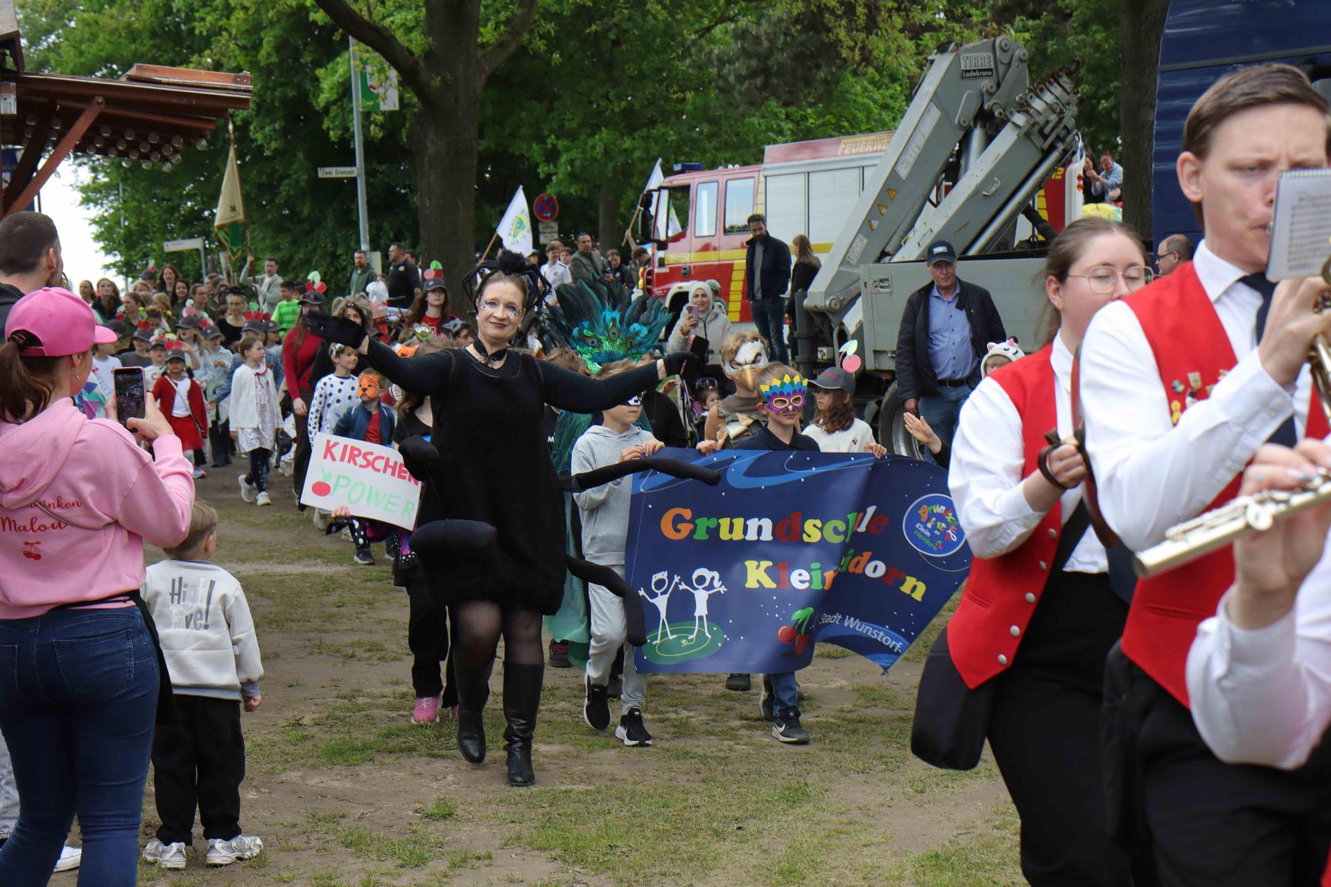 Ziel erreicht: Das Festgelände. (Foto: tau)