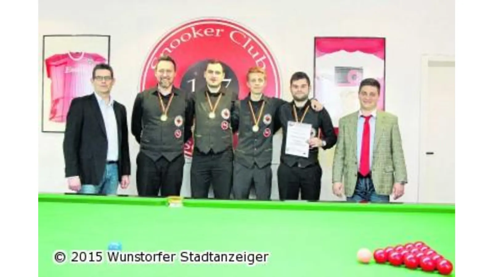 Luther Snookerspieler ist deutscher Meister (Foto: ew)