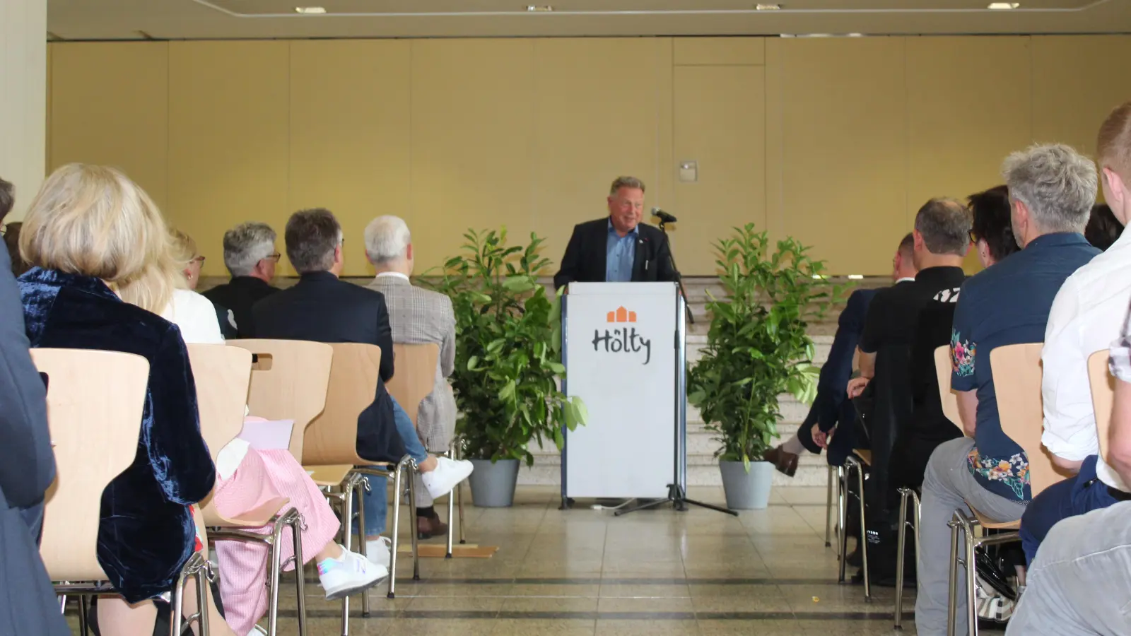 Bedankt sich für die vielen lobenden Worte: Jobst Heizmann. (Foto: wb)