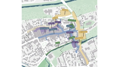 Verschiedene Handlungsfelder: Das integrierte städtebauliche Entwicklungskonzept.