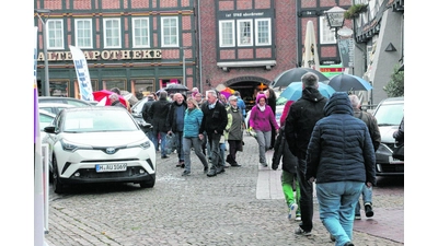 Besucher kommen trotz trübem Herbstwetter (Foto: gi)