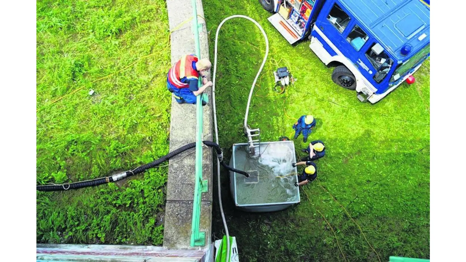 24 Stunden im Dauereinsatz (Foto: mk)