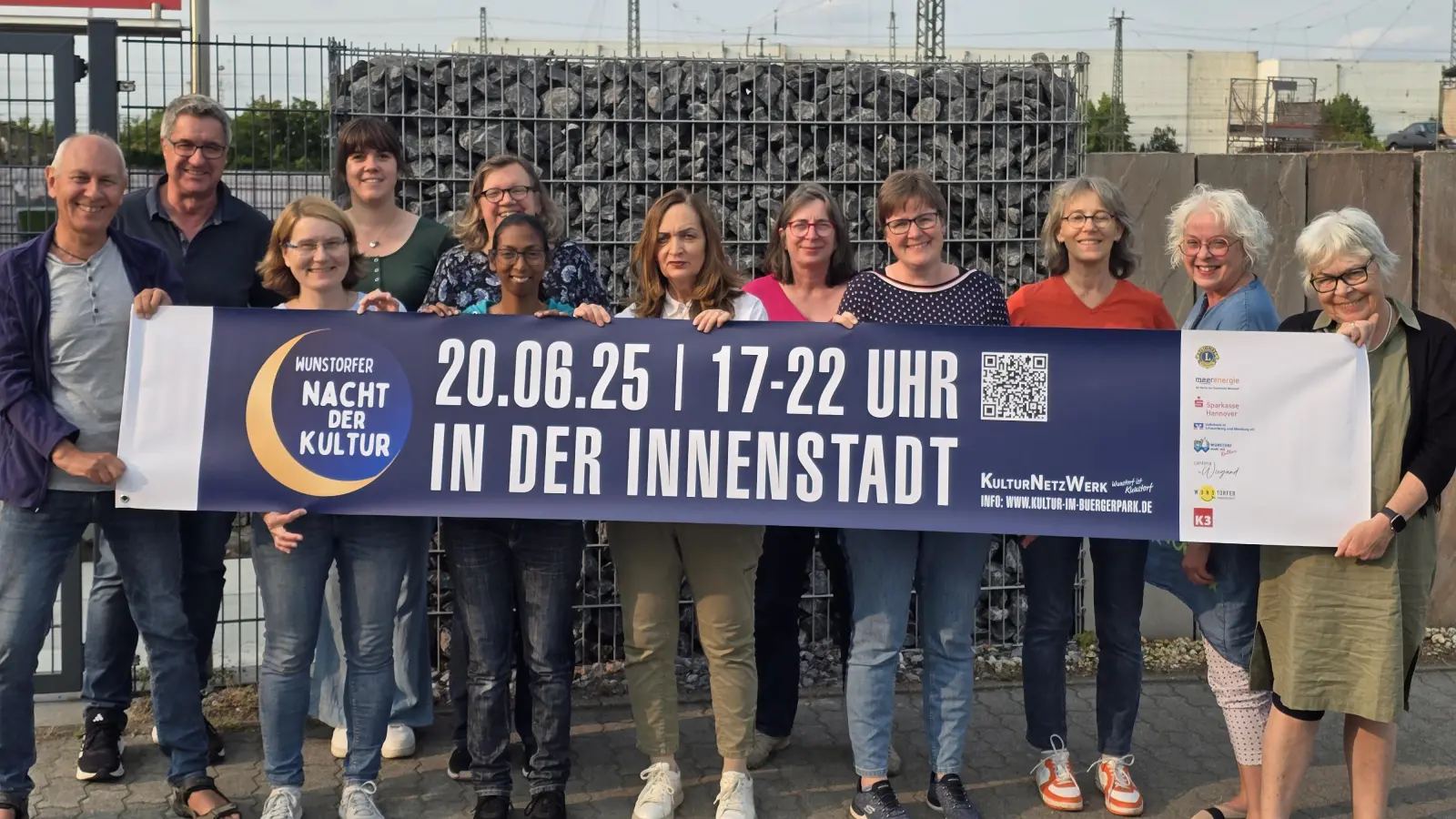 Organisieren das Event: Die Vertreter aus dem KulturNetzWerk Wunstorf.  (Foto: Malte Süß)
