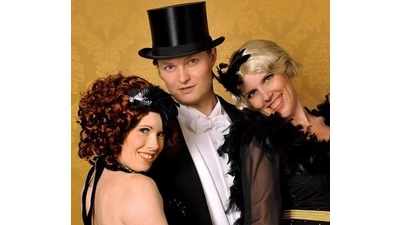 Jessica Maletzky, Tillmann Winkler und Trudi Mittrup treten beim Musical-Filmsong-Dinner auf. (Foto: M&M Events)