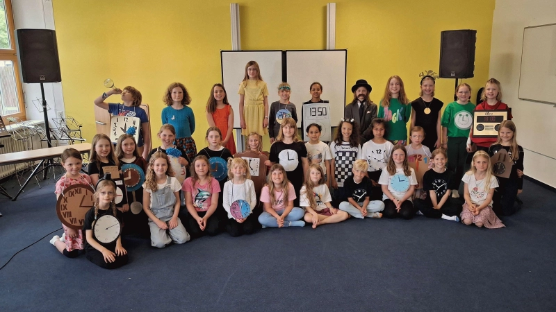 Der Chor der Albert-Schweitzer-Schule: Die Barnebees. (Foto: privat)