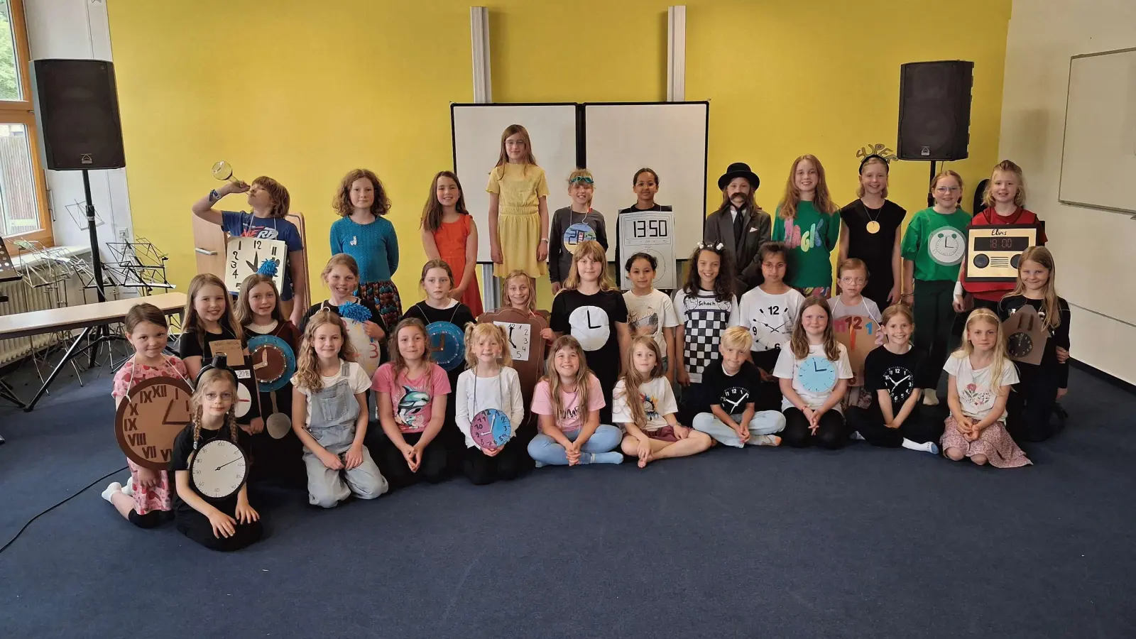 Der Chor der Albert-Schweitzer-Schule: Die Barnebees. (Foto: privat)