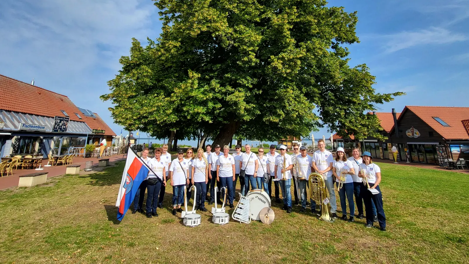 Feiert Jubiläum: Der Musikzug Steinhude. (Foto: privat)