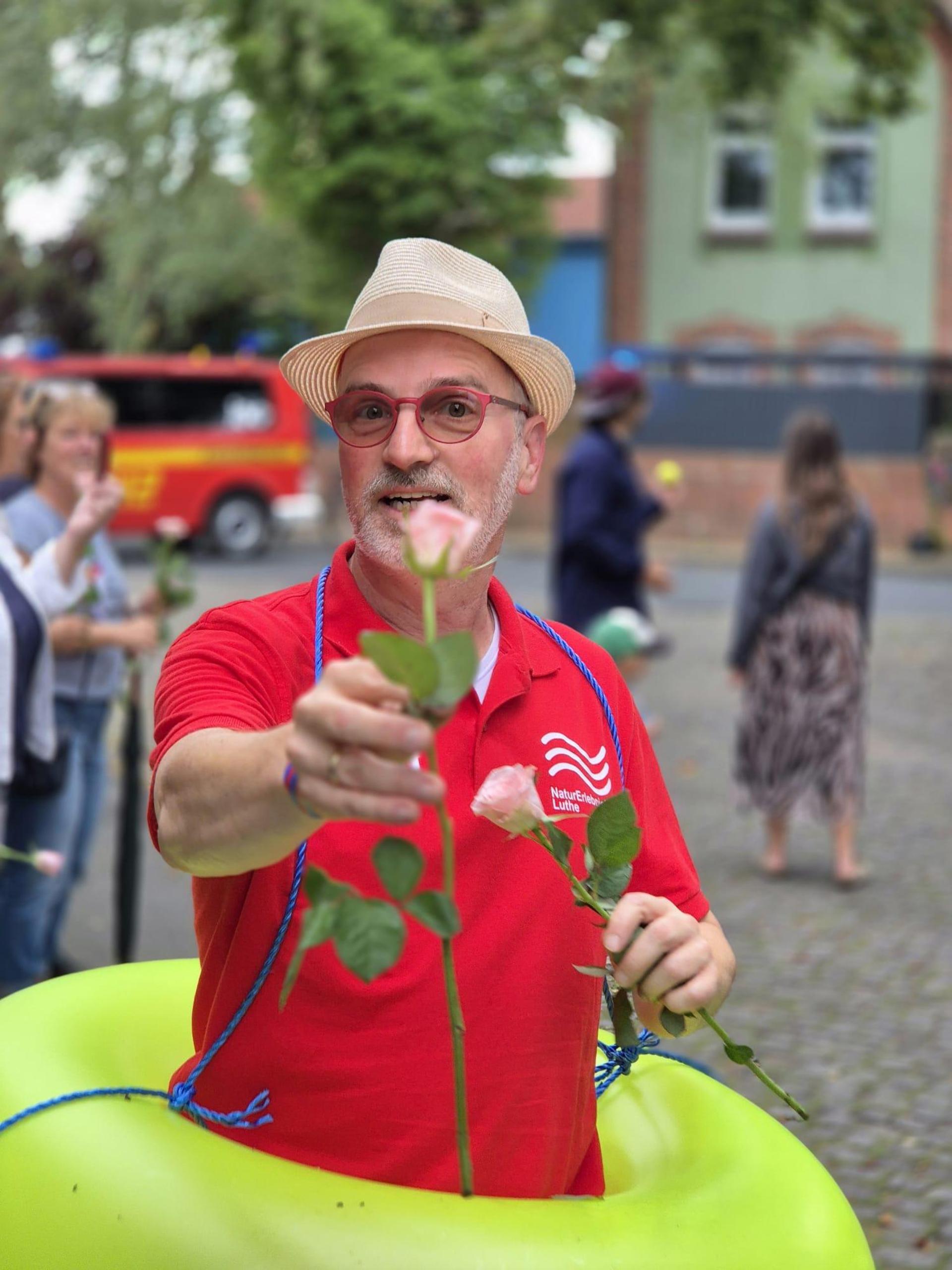 Zum 20-jährigen Bestehen des NaturErlebnisBades: Der Vorsitzende der Betreibergenossenschaft Olaf Wegener. (Foto: privat)