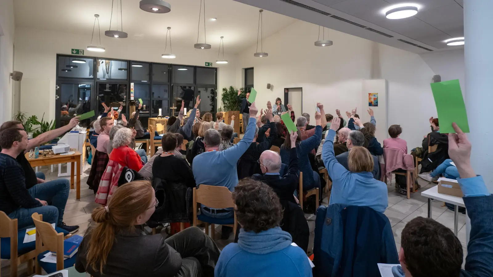 Abstimmung: Die Synode des Kirchenkreises trifft Entscheidungen.  (Foto: privat)