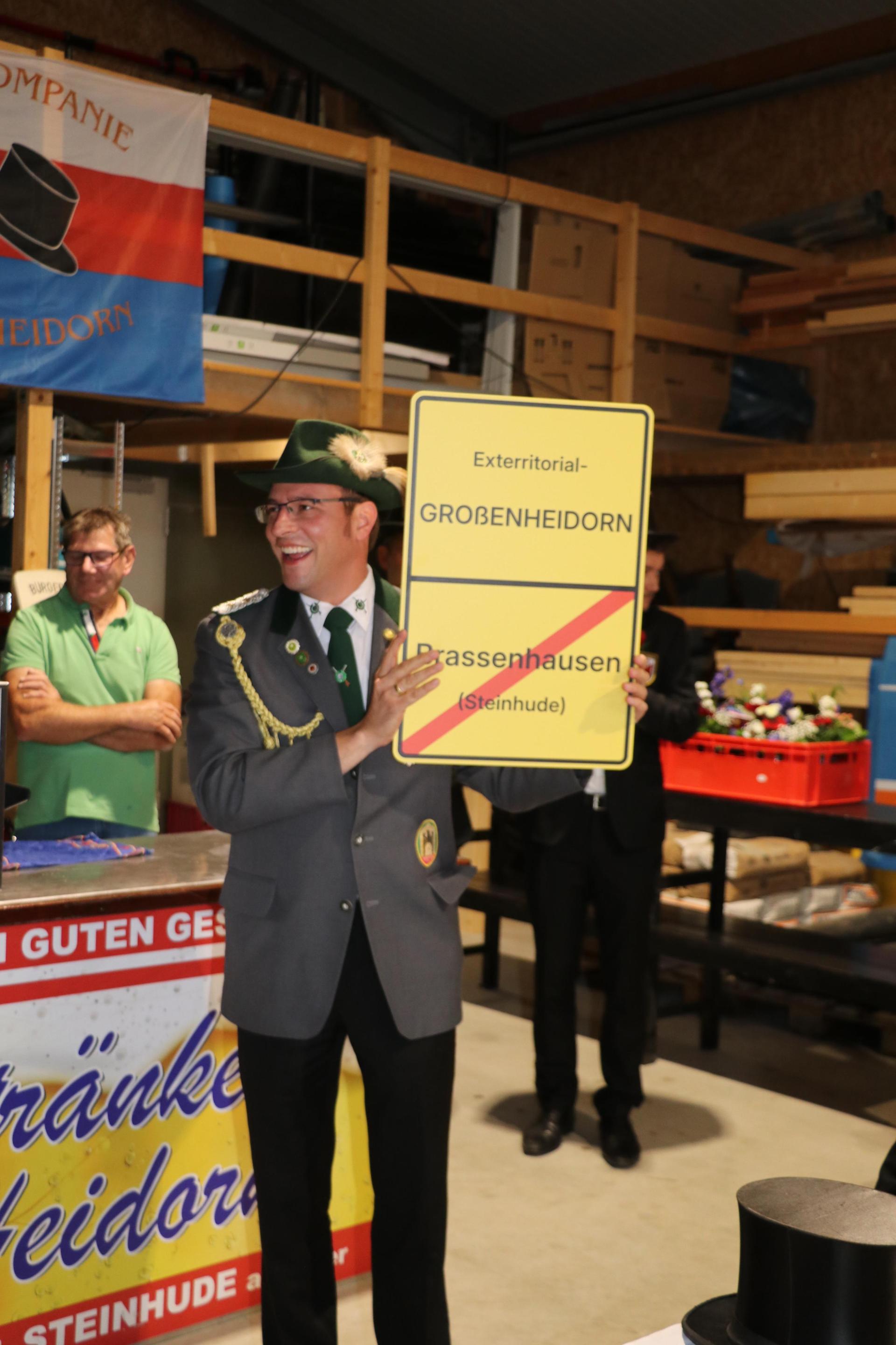 Schützenfest 2026: Bürgerkompanie Großenheidorn. (Foto: gi)