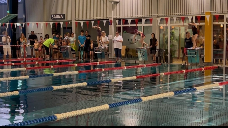 Im Wunstorf Elements: Die Stadtmeisterschaft im Schwimmen. (Foto: privat)
