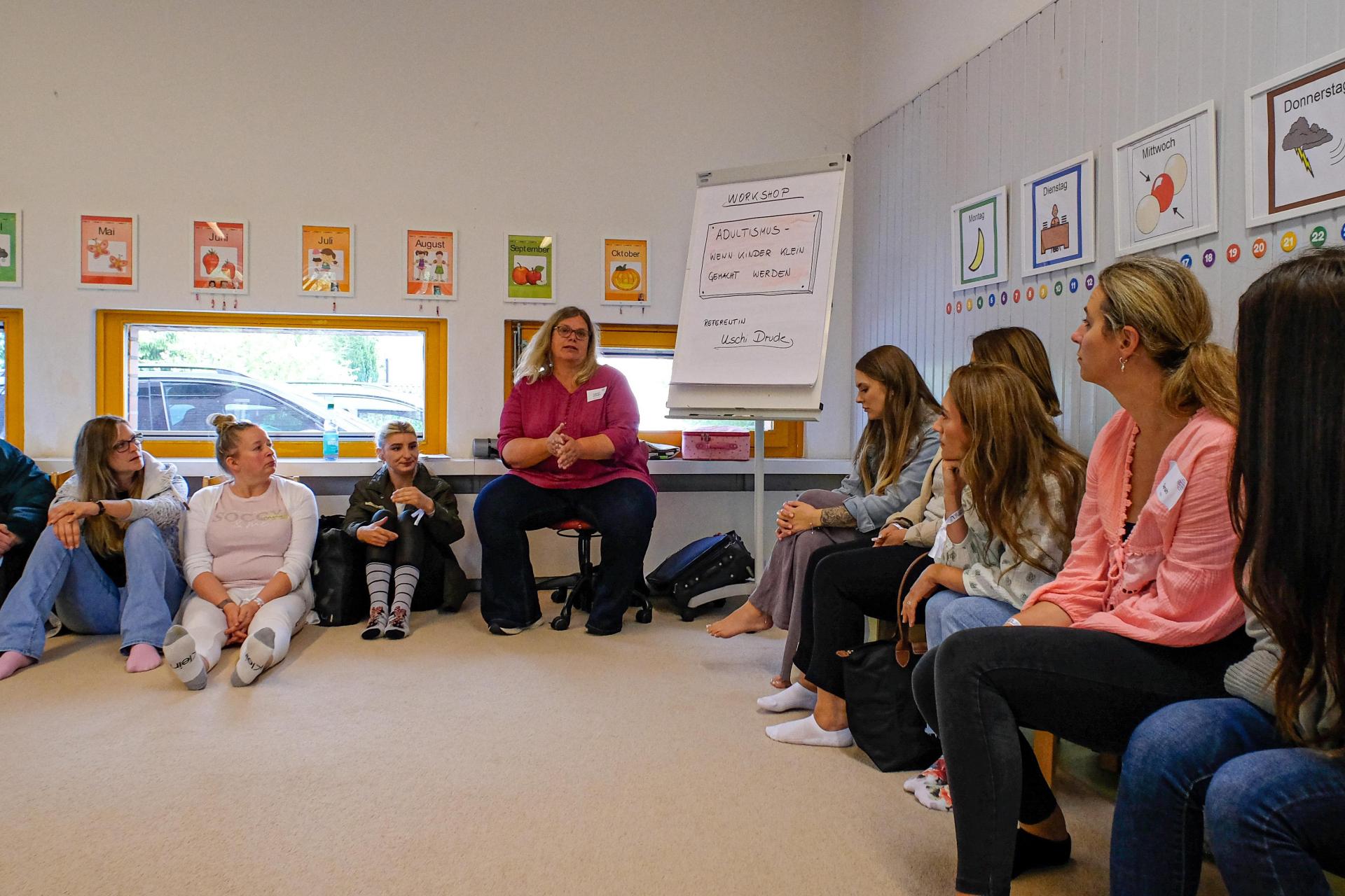 Fachtag Kitas 2026: Workshops mit Teilnehmerinnen.  (Foto: Mirko Bartels)