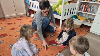 Dorfhelferin im Einsatz. (Foto: privat)