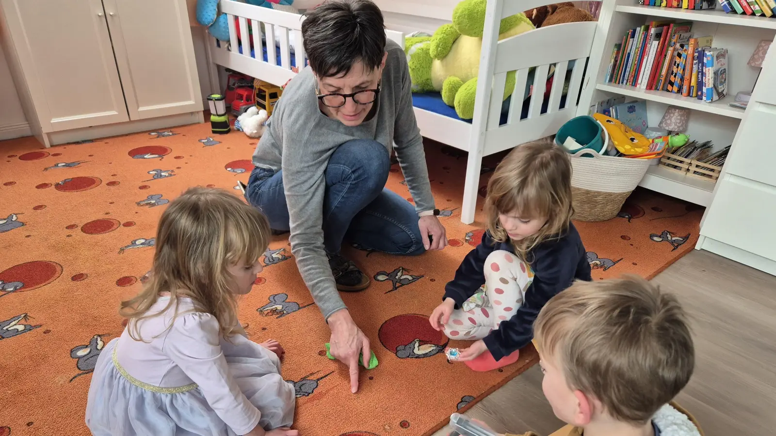 Dorfhelferin im Einsatz. (Foto: privat)