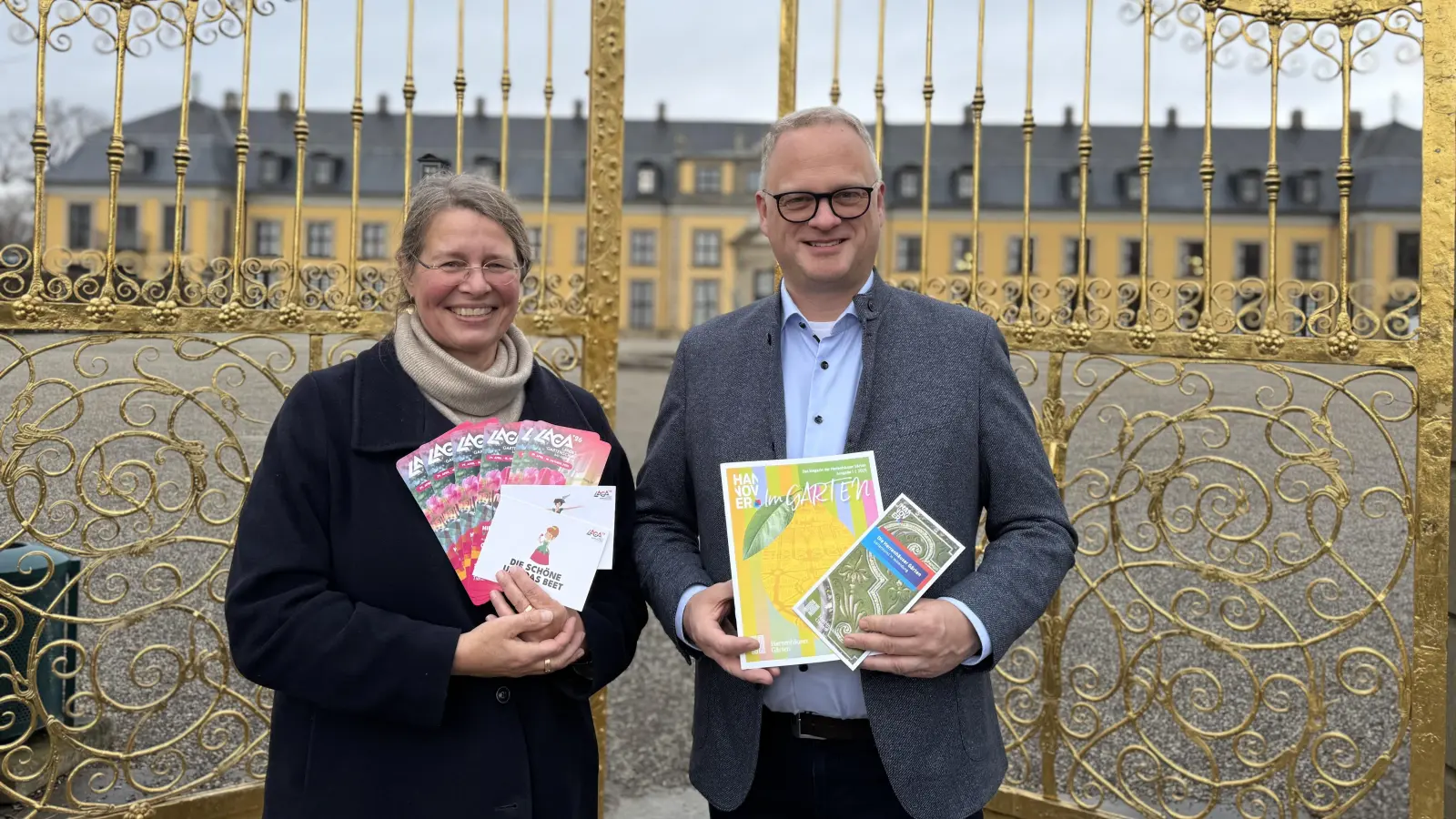 Prof. Dr. Anke Seegert und Benjamin Lotz. (Foto: LaGa)