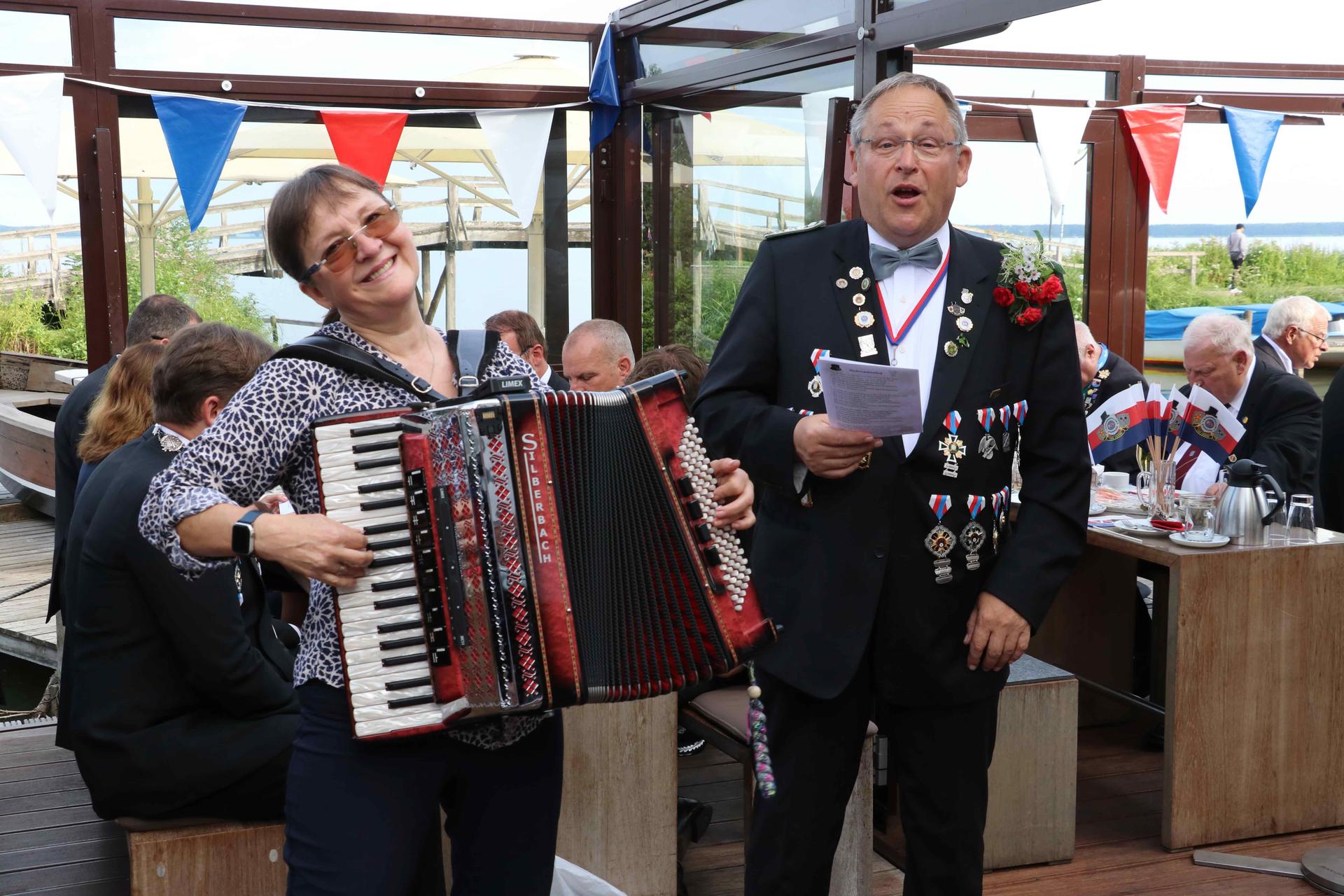 Teil des Schützenfestwochenendes: Eindrücke vom Bürgerfrühstück.  (Foto: gi)