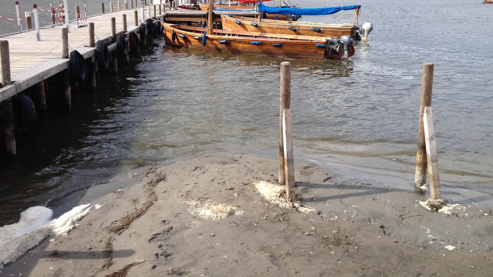 Sommer 2022: Wenig Regen, viel Sonne und niedriger Wasserstand am Steinhuder Meer. (Foto: wb)