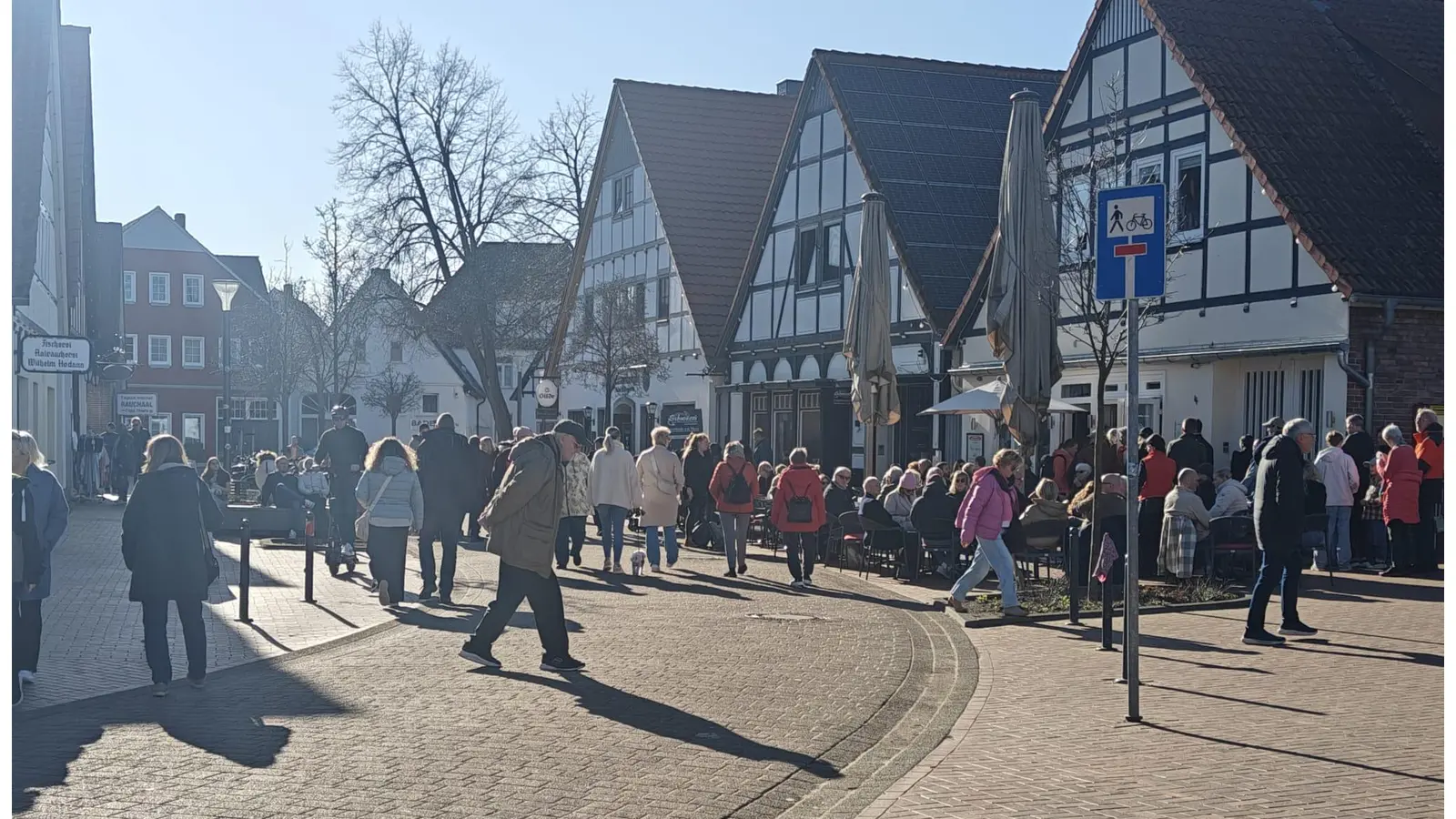 Gut besucht: Der Alte Winkel in Steinhude. (Foto: wb)