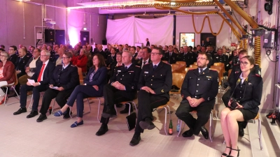 Bei der Festveranstaltung: Zwischen 140 bis 150 Gäste. (Foto: gi)