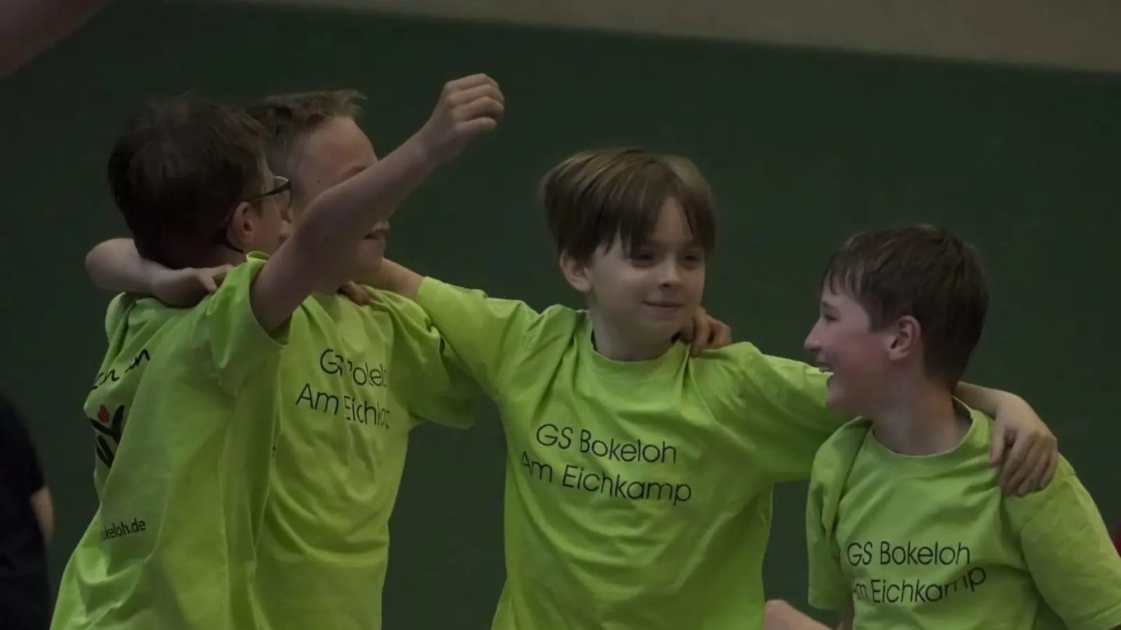 Jubel bei den jungen Akteuren: Das Handballspielfest der Grundschulen 2025. (Foto: privat)