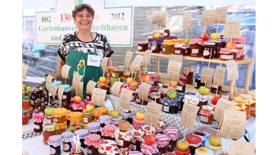 Auch der Gartenbauverein wird sich mit einem Stand auf dem Apfelmarkt am morgigen Sonntag präsentieren. (Foto: Borchers, Bastian)