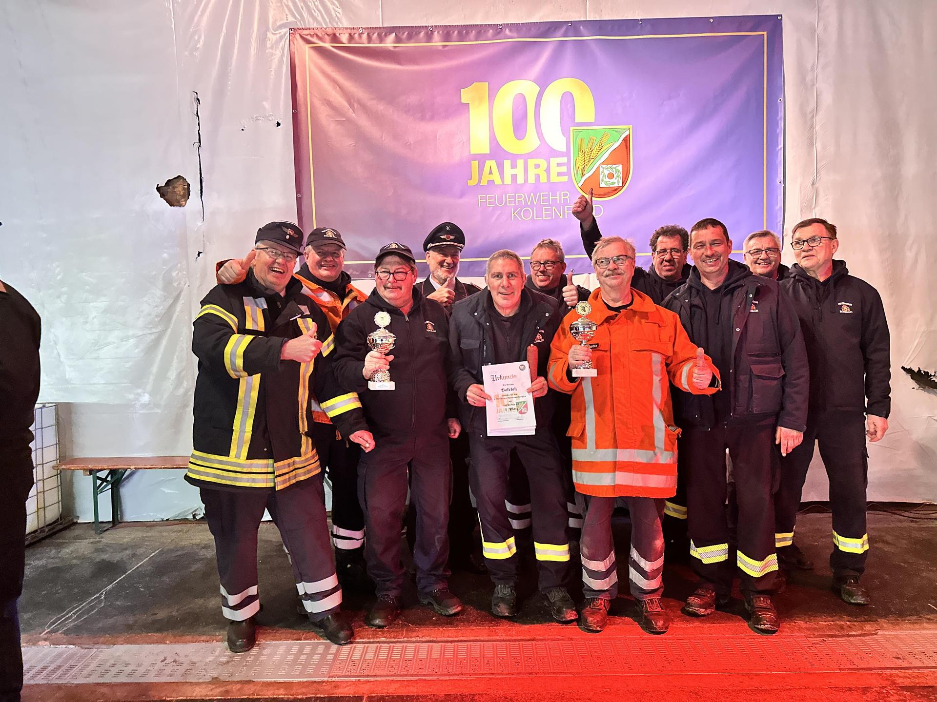 Gelungener Start ins Jubiläumsjahr: Die Winterwettkämpfe bei Agravis. (Foto: Feuerwehr)