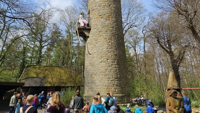 Rapunzel-Turm-Tag: Kleine und große Märchenfans kommen auf ihre Kosten. (Foto: Stadt Rehburg-Loccum)