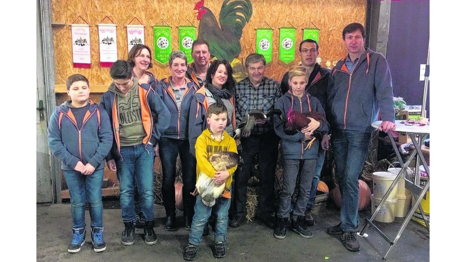 Geflügelzüchter bestehen Herausforderung (Foto: jan)