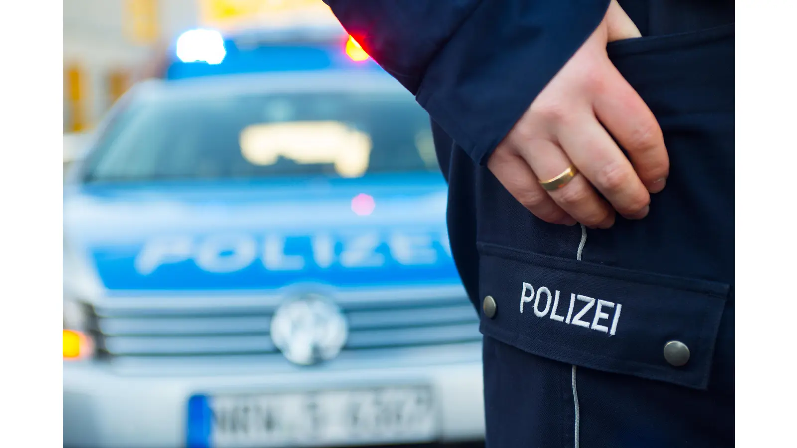 Am Wochenende wieder im Einsatz: Die Polizei. (Foto: privat)