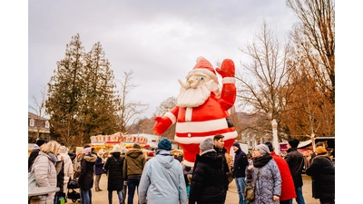 Weihnachtsmarkt im Kurpark. (Foto: Marie-Christin Pratsch)