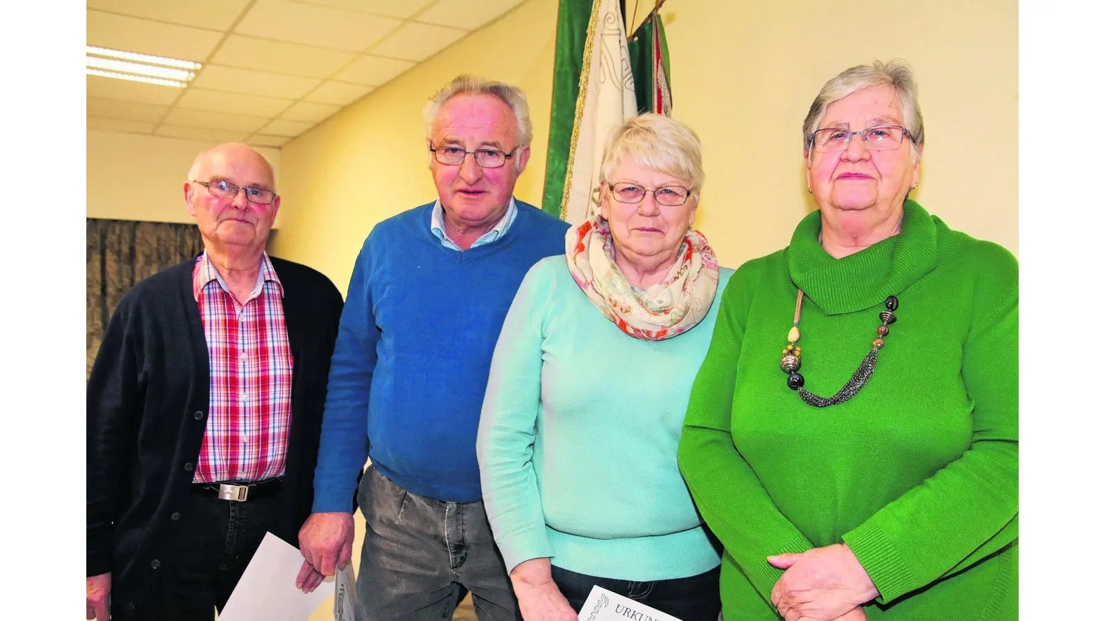 Viele neue Ehrenmitglieder wurden bei den Schützen bekannt gegeben (Foto: gi)