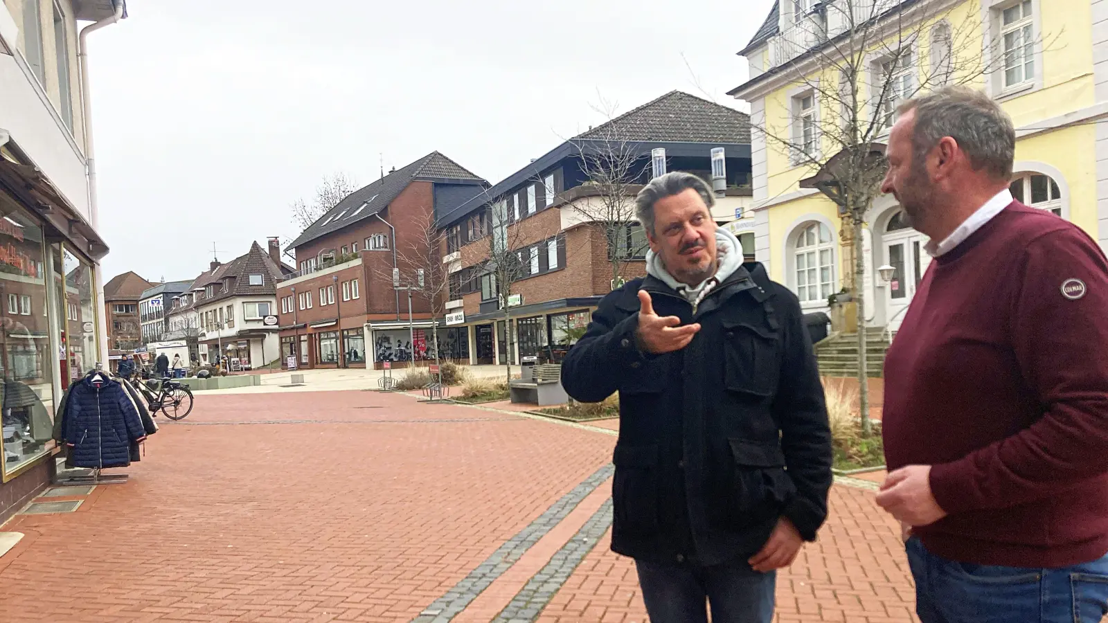 Kontaktpflege und ein offene Ohr für Gewerbe und Bürger war für Citymanager Marcus Feuerstein wichtig, (Foto: gk)