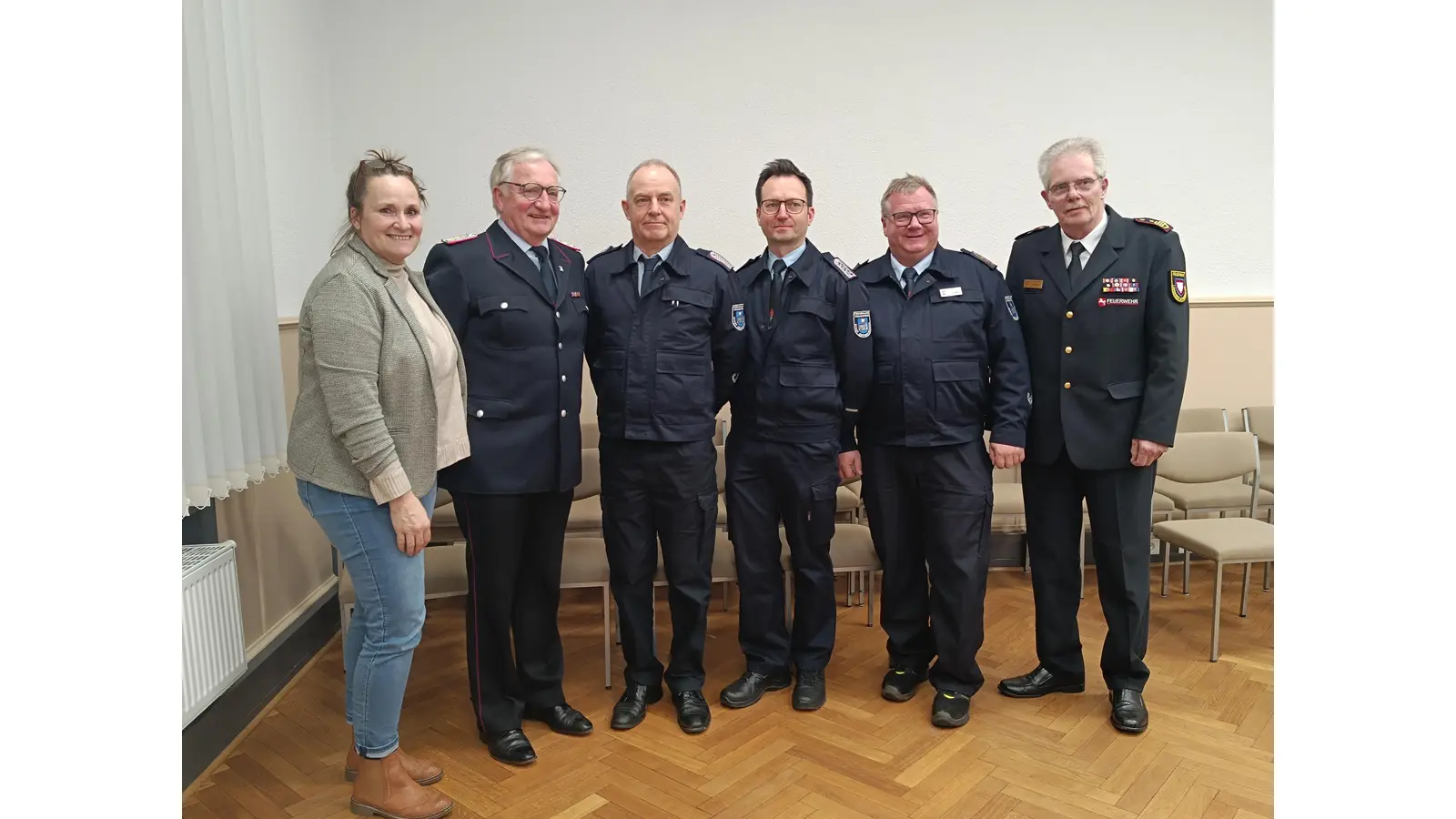 v.l.n.r.: Dörte Worm-Kressin, Fritz Kranz, Stephan Konczak, Jan Jünemann, Frank Belte, Klaus-Peter Grote. (Foto: privat)