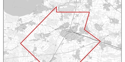 Genehmigung erteilt: Das Erlaubnisfeld Meerwärme I erstreckt sich rund um Wunstorf bis nach Bokeloh, Haste und an die Bundesautobahn 2. (Foto: LBEG)