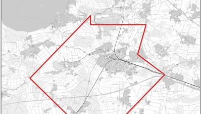 Genehmigung erteilt: Das Erlaubnisfeld Meerwärme I erstreckt sich rund um Wunstorf bis nach Bokeloh, Haste und an die Bundesautobahn 2. (Foto: LBEG)