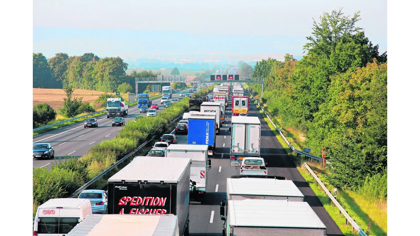 Die Autobahn 2 bleibt weiterhin im Fokus (Foto: mk)