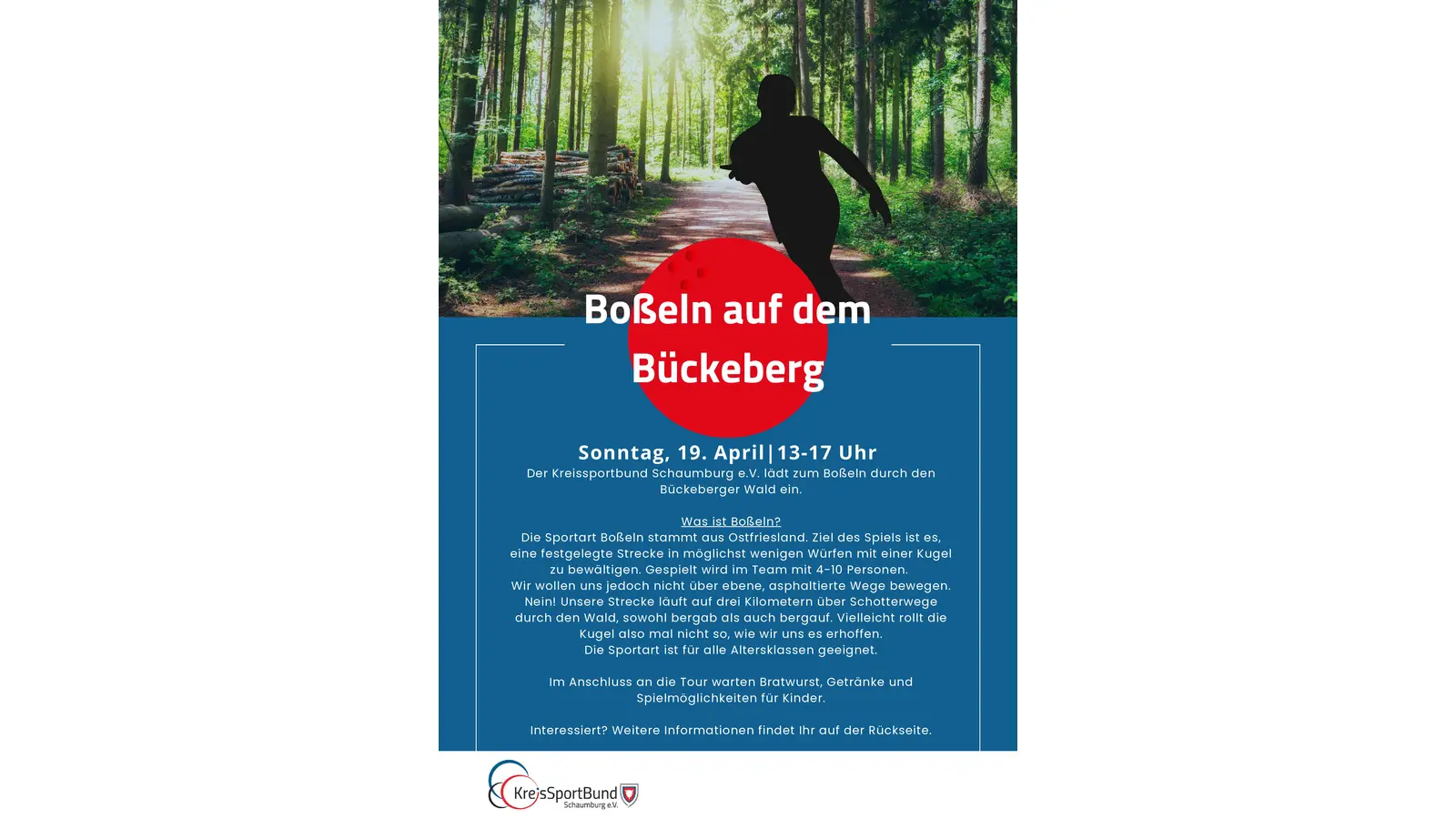 Ankündigungsplakat (Foto: KSB Schaumburg)