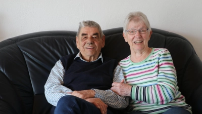 Irmtraut und Wolfgang Grünwald sind am 7. Mai 60 Jahre verheiratet. (Foto: gi)
