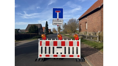 Die Straßensanierung hat zu einer Dauerbaustelle rund um die diversen Betriebe an der B65 geführt. (Foto: nd)