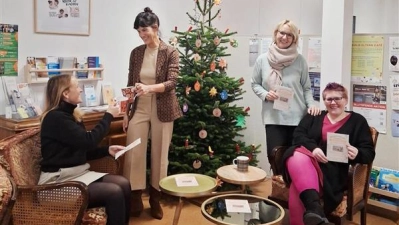 Planen das Familienfest (v.li.): Julia Schiele, Kathrin Block, Isabel Golec und Andrea Benndorf.  (Foto: privat)