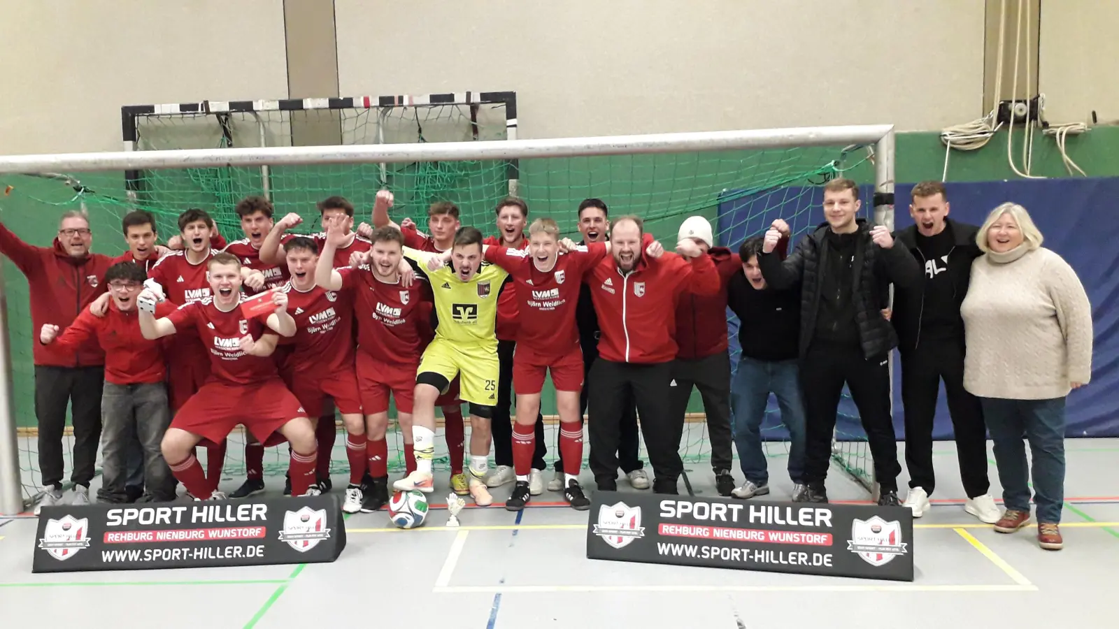 Erfolgreich: Die Zweite Herren des 1. FC Wunstorf. (Foto: privat)