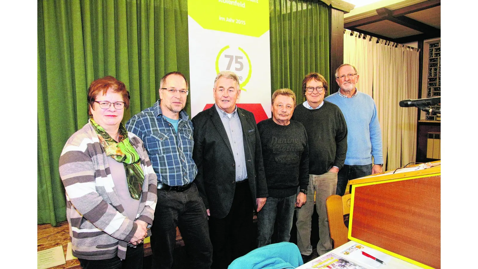 Siedlergemeinschaft ehrt verdiente Mitglieder (Foto: gi)