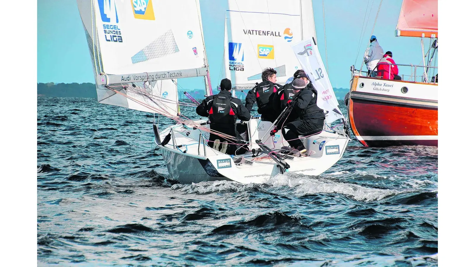 Jetzt wird in der zweiten Segelbundesliga gesegelt (Foto: mk)