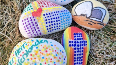 Beispiele der Steingestaltung. (Foto: privat)